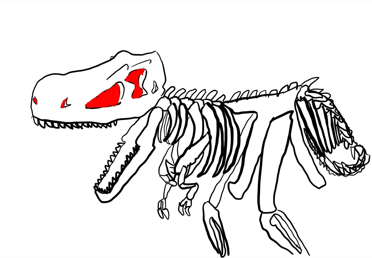 恐竜のホネ