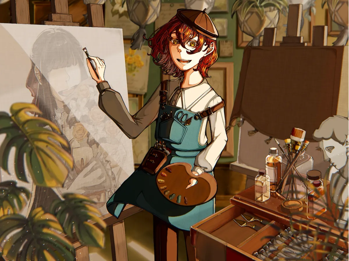 昼下がりのアトリエ